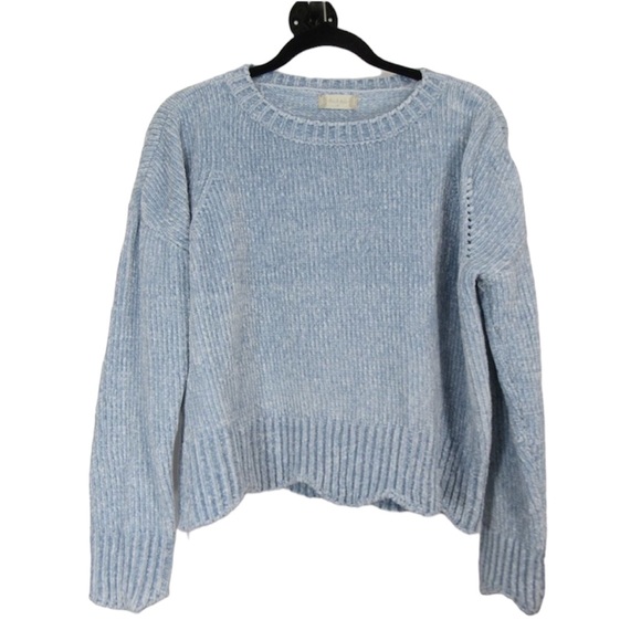 Altar'd State Sweaters - Altar’d State Cropped Chenille Sweater